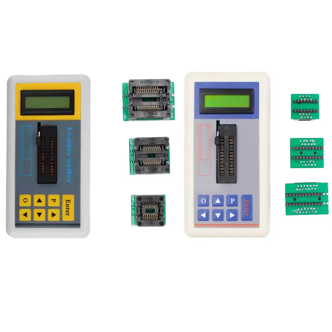 Integrated Circuit IC Tester Meter Maintenance Tester w/LCD Digital Display PNP NPN Transistor Automatic Detector