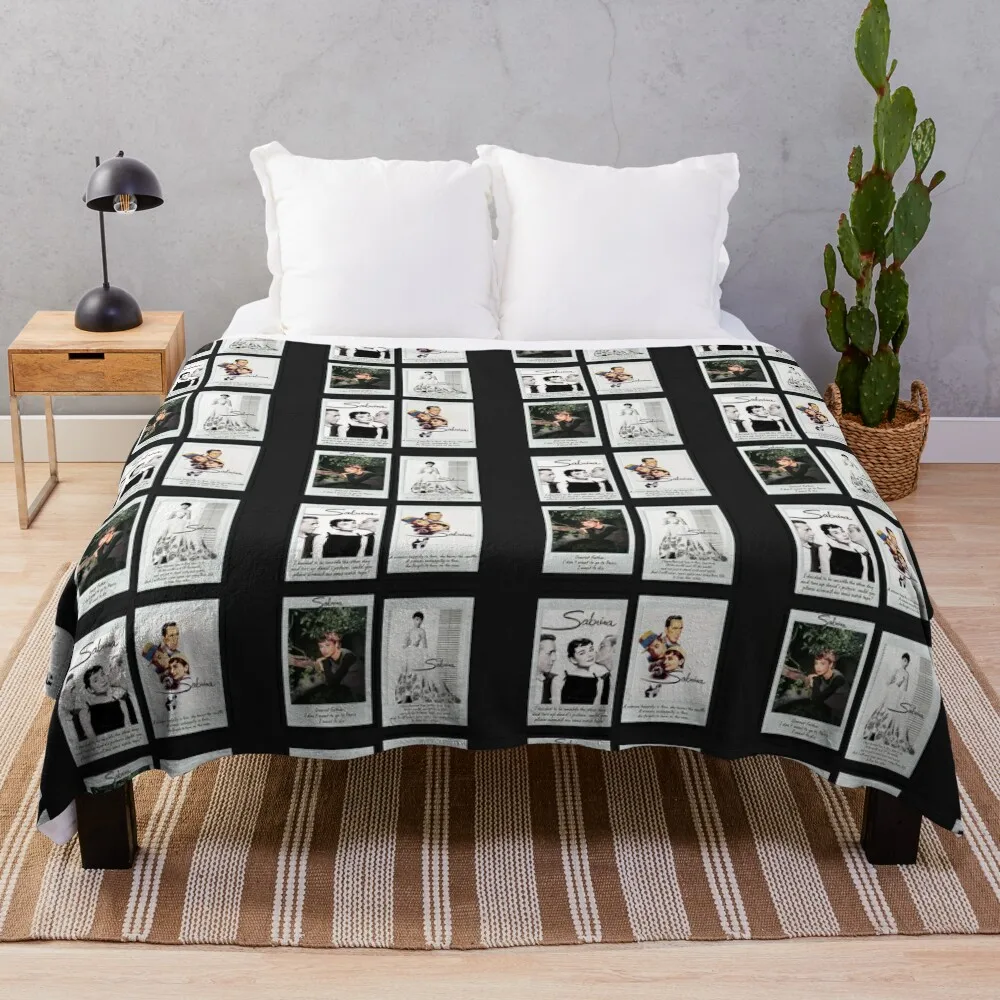 Sabrina Movie HD Sticker Set / T Shirt Throw Blanket Quilt For Sofa Thin Nap Blankets