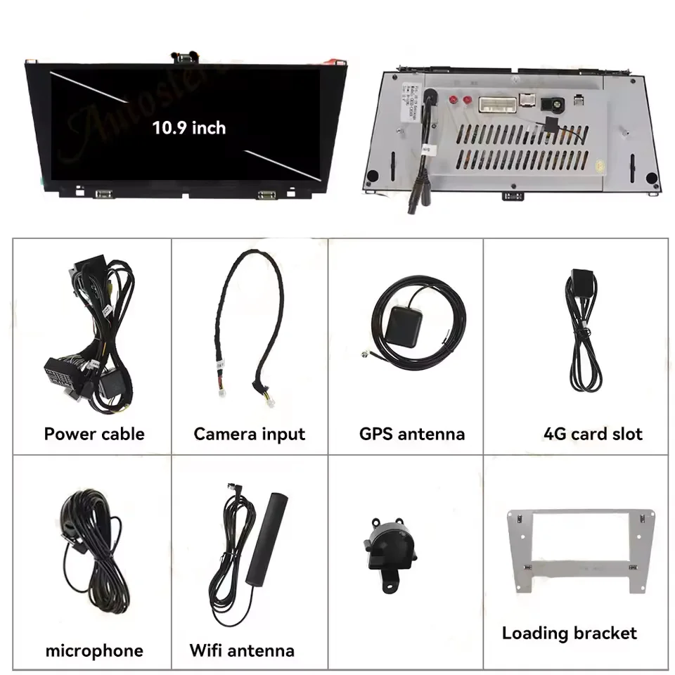 10.9" Screen Head Unit For Bentley Bentayga 2016 -2020 Car Radio Android Wireless Carplay Video Player Multimedia Navigation GPS - Image 6