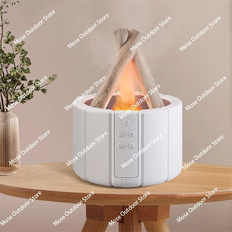 

Intelligent Ultrasonic Flame Aromatherapy Machine Diffuser Air Desktop Humidifier Home Bedroom