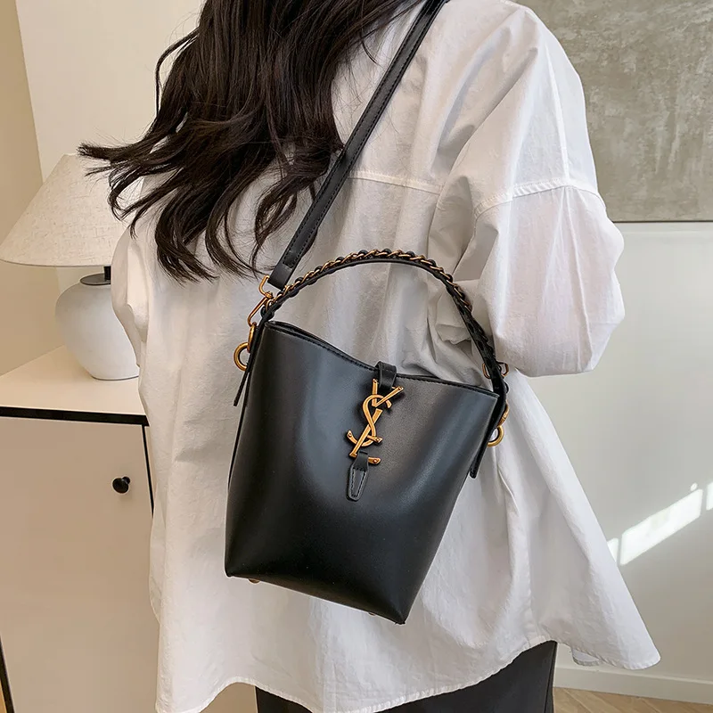 2025 Luxury Bucket Bag for Women, Premium Tote & Crossbody Bag, Minimalist Designer Purse, Chic Commuter Bag