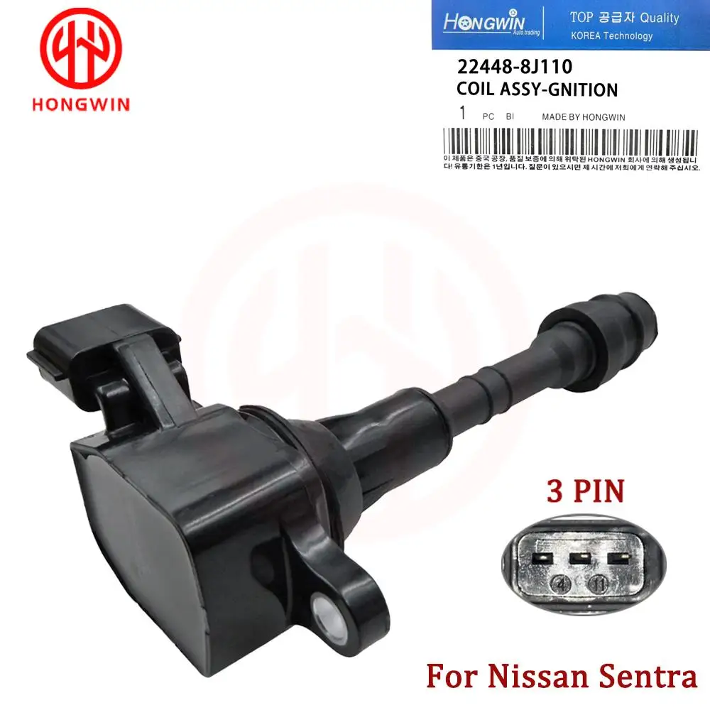 22448-8J110 Ignition Coil For Nissan Altima Frontier Maxima Murano Pathfinder Quest Xterra 3.5L 4.0L V6 224488J11C / 22448-8J111