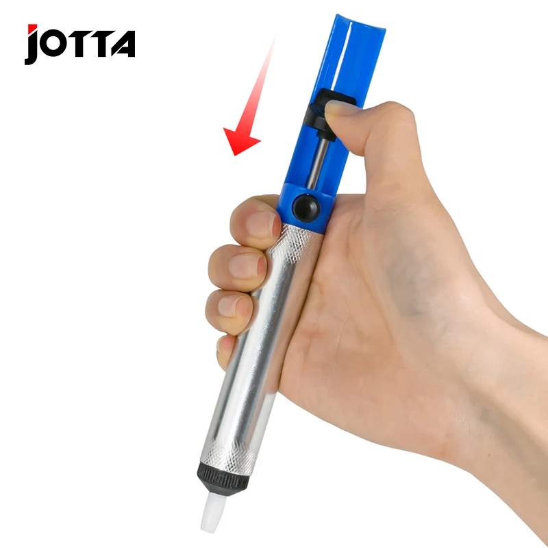 Aluminum Metal Desoldering Pump Suction Tin Gun Soldering Sucker Pen Removal Vacuum Soldering Iron Desolder Hand Welding Tools