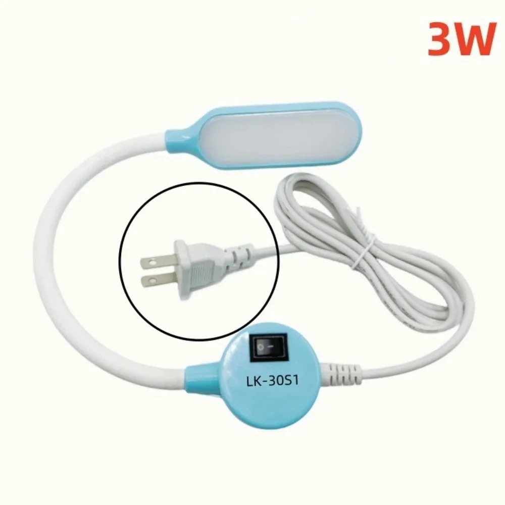 

Flexible Sewing Machine Light Adjustable Super Bright Goose Neck Work Lamp Portable Plastic Industrial Lights Workbench