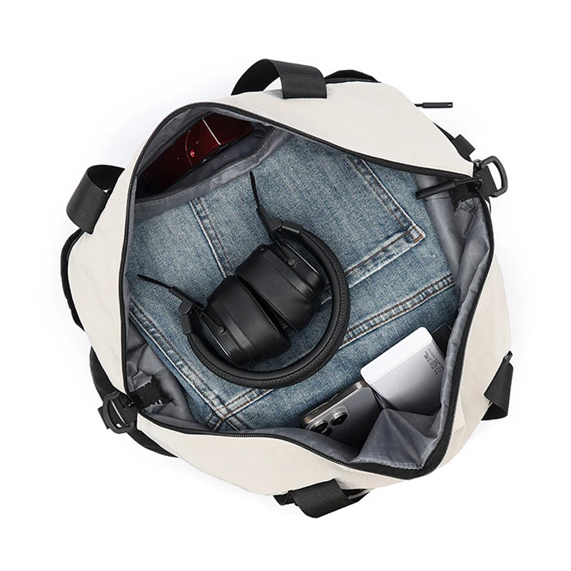 Outdoor Gym Handbag Sports Crossbody Bags with Side Pocket Large Capacity Shoulder Pack Multi-pocket Yoga Bag Travel Package