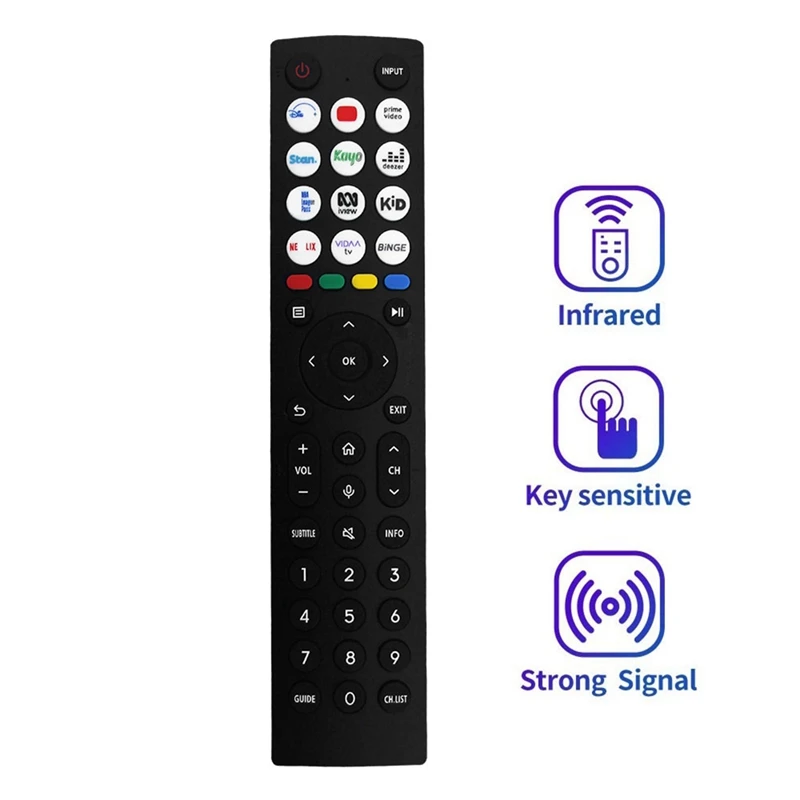 Replace ERF2R36H Remote Control For HISENSE TV Smart Android LED Remote Control Easy Install