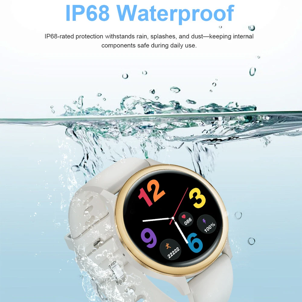 

1.75" Amoled Smart Watches Women GPS Sports Blue Tooth Call Smartwatch Multi Dial Physiological Period Waterproof Health Monitor