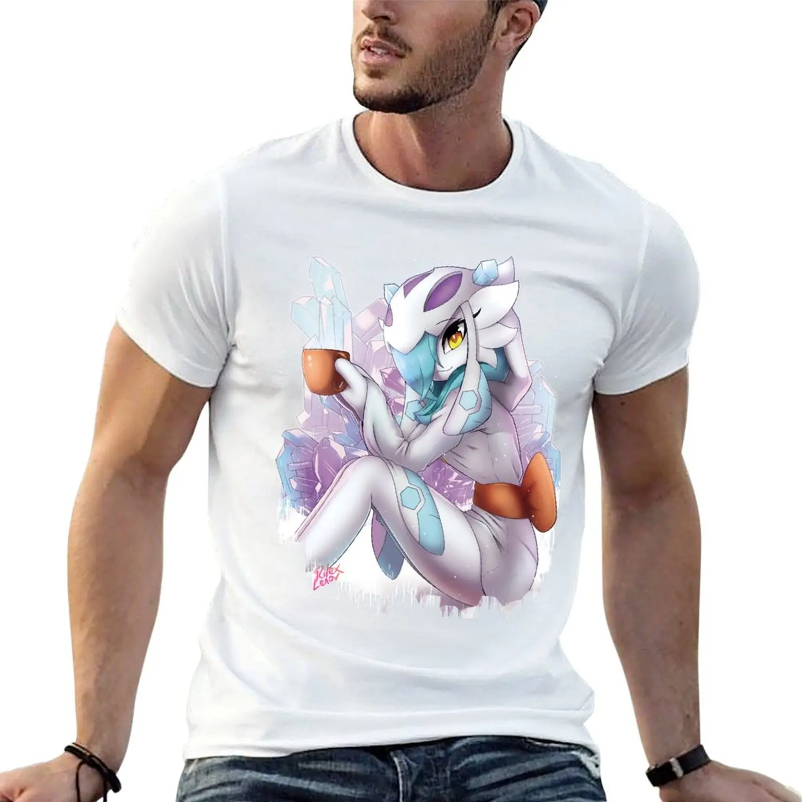 

Футболка Linna Froslass, хлопковая футболка, мужские футболки для мужчин, повседневная футболка