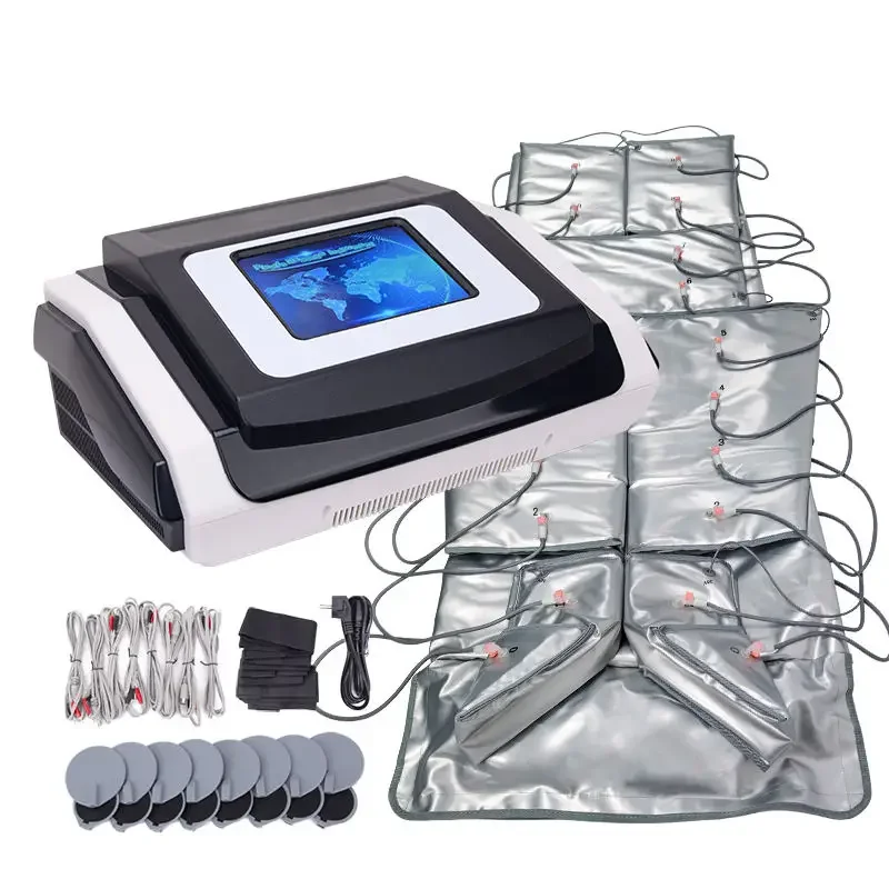 2026 Hot Phatic Drainage Massage Device Air Wave Pressure Sauna Suit Muscles Relax Weight Loss Machine