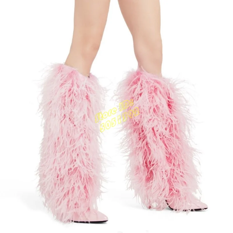 Fur Knee High Winte… - image