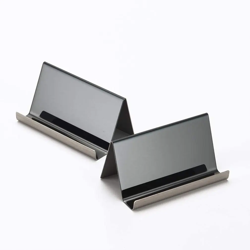 Metal Business Card Name Tag Display Rack Display Stand Desk Office Card Collection Display Holder Conference Room Accessories