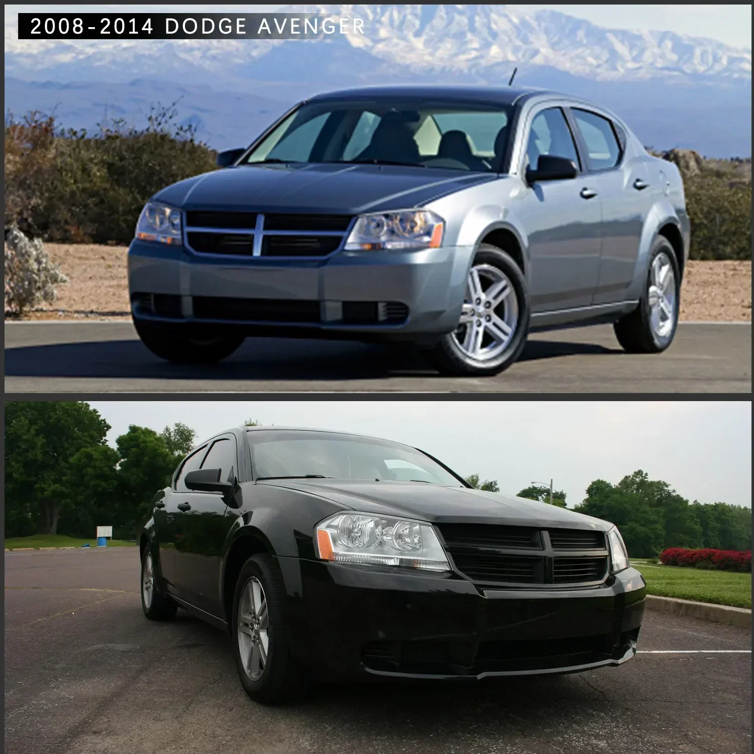 

Headlight for 2008-2014 Dodge Avenger Chrome Halogen Left Driver Side Headlamp