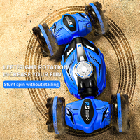 2.4G 4WD Waterproof RC Stunt Car Remote Control Car Gesture Sensing Control Amphibious RC Car Toys Pool Toys for Kids