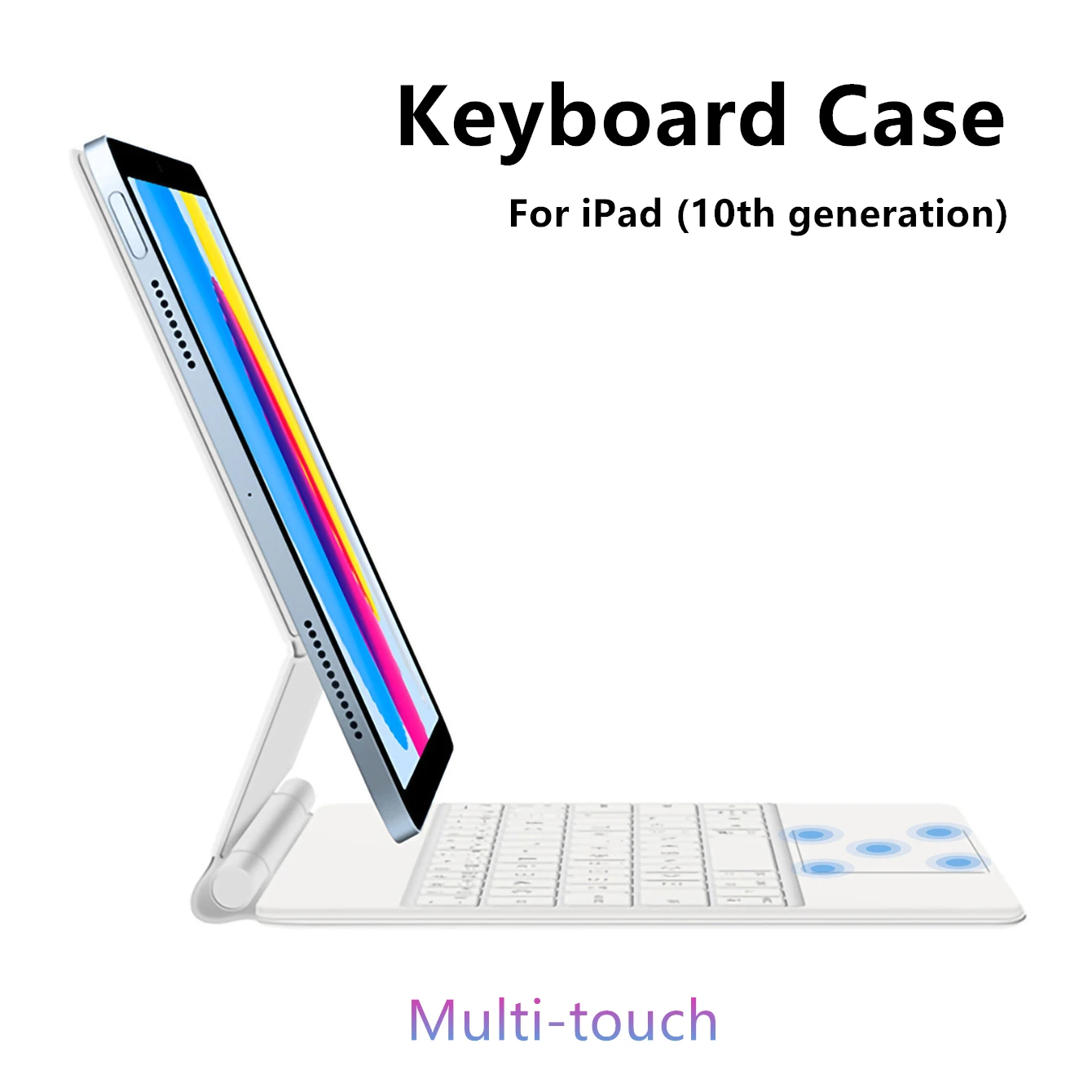 Smart Keyboard Folio For iPad 10 10th Generation 2022 2023 10.9 Inch ipad10 Magnetic Case A2696 A2757 A2777 A3162 Magic Cover