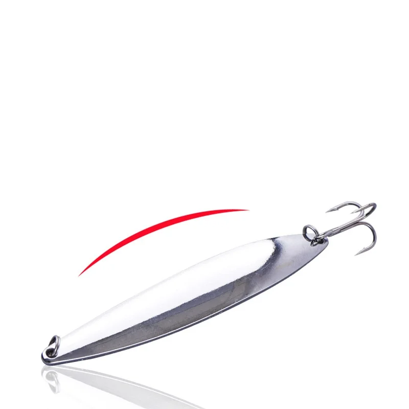 Angellöffelköder, 10 g, 20 g, Weitwurf, Jig, Salix-Form, Löffel, Kunstköder, harter Köder, Bogen-Jigbait, Lot, 2 Stück, Ausverkauf – Detail 3