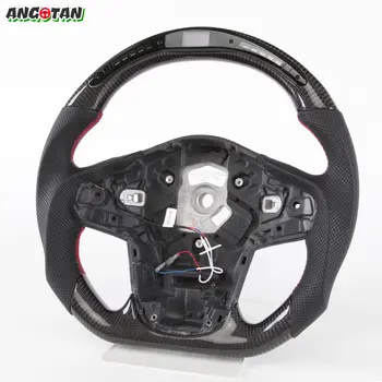 適用於Toyota GR Supra 2020-2024 MKV A90 Supra 的 LED 碳纖維方向盤,無加熱功能,無換檔撥片孔 10 最佳銷售 超碳纖維 - №6