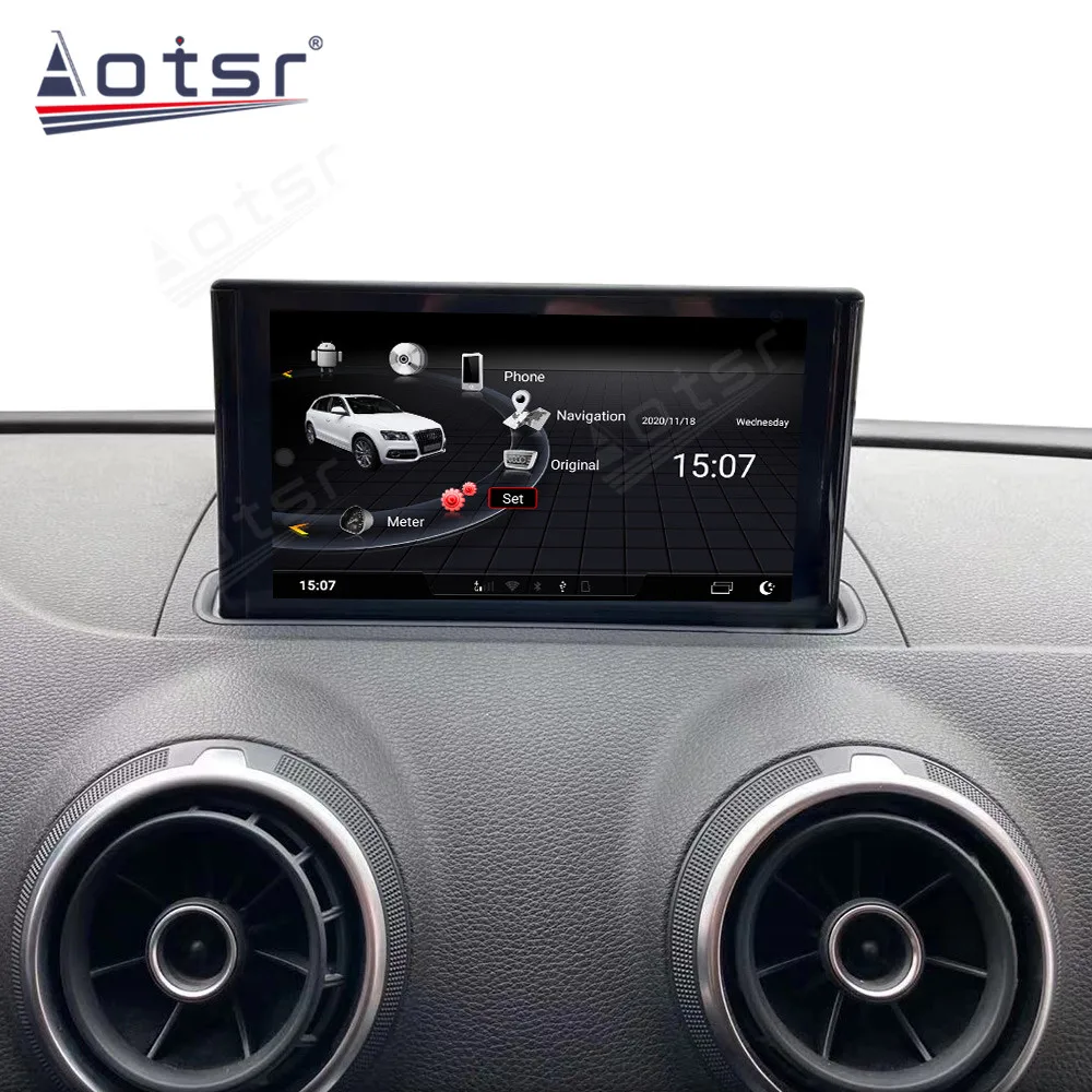 8 Core Qualcomm Android Car Multimedia Automotive For Audi A3 2014~2020 GPS Navigation Speed Meter Car LCD Cluster Instrument