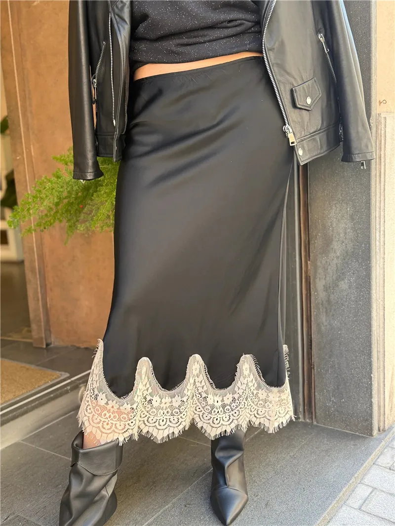 

Женские летние юбки миди, повседневные, элегантные, с принтом в горошек, классического кроя, длинные юбки для пляжного отдыха, клуба, уличной моды