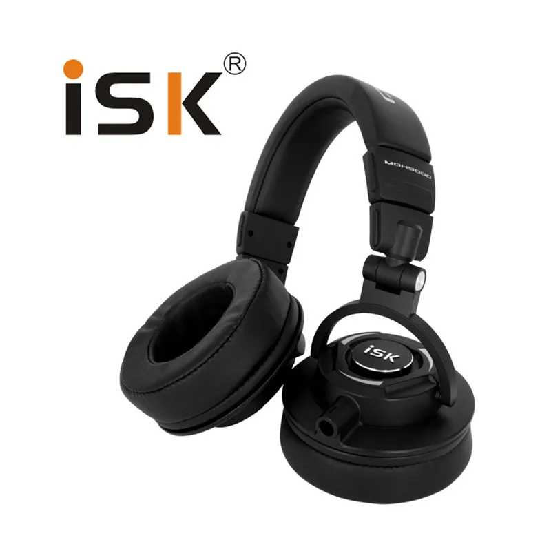 ISK MDH9000 Monitor Headset Headphone Auriculares Hifi Earphone ecouteur Computer K Song Earphones Headphones