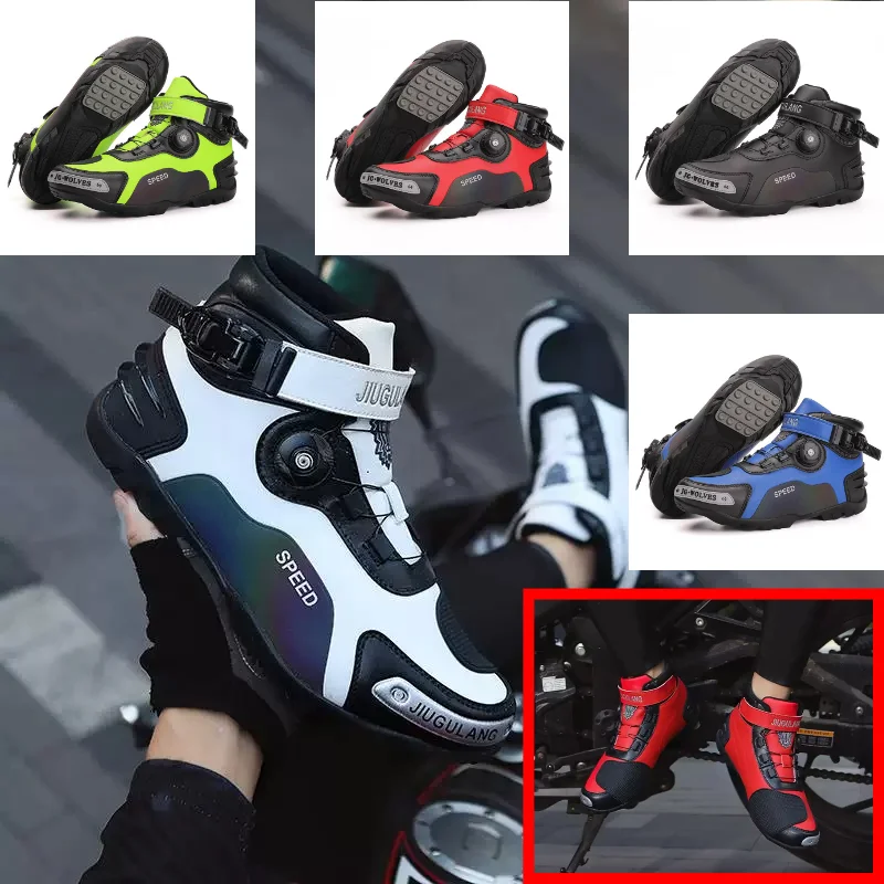

Four Season Leisure Commuter Motorcycle Shoes Anti-slip and Anti-fall Off-road Wear-resistant Motorcycle Riding Motorcycle Shoes