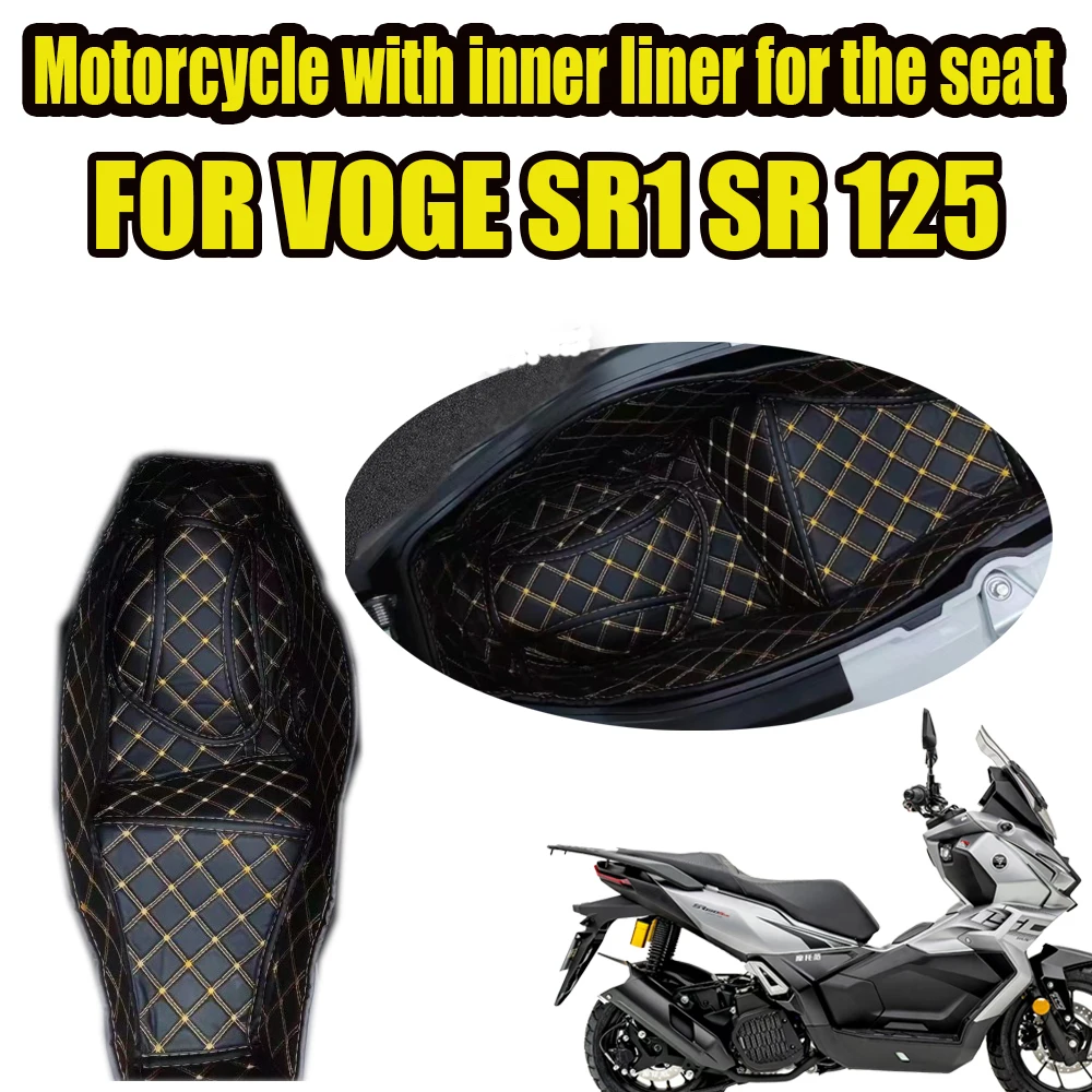 

Motorcycle Seat Liner Modified Seat Liner Toilet Seat Helmet Luggage Bucket For VOGE SR1 SR 125 SR 1
