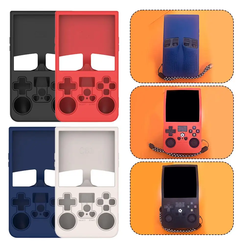 For R36MAX Portable Retro Handheld Silicone Protective Case Scratch Resistant And Drop Resistant Storage Box Soft Shell - Image 4