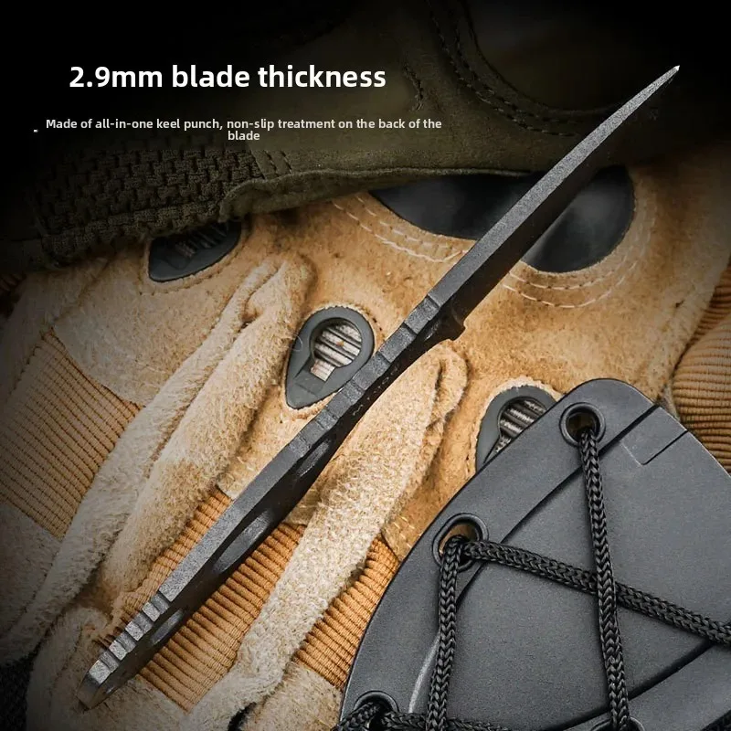 دائم في الهواء الطلق الصغيرة شفرة مثبتة سكين التخييم بقاء سكين EDC أداة جيب سكين الصيد #3