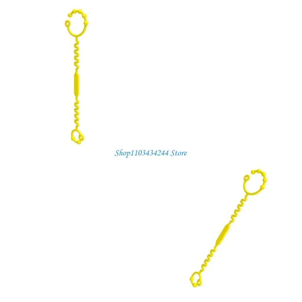 

Secure Baby Feeding Accessories Leash Soft Comfortable Bottle & Cup Strap 300mm