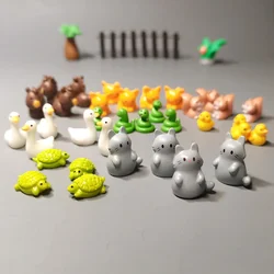5pc New Mini Animal Unique Design Cat Turtle Snake Pig Squirrel Sheep Fish Fairy Garden Miniature Toy DIY Handicraft Accessories