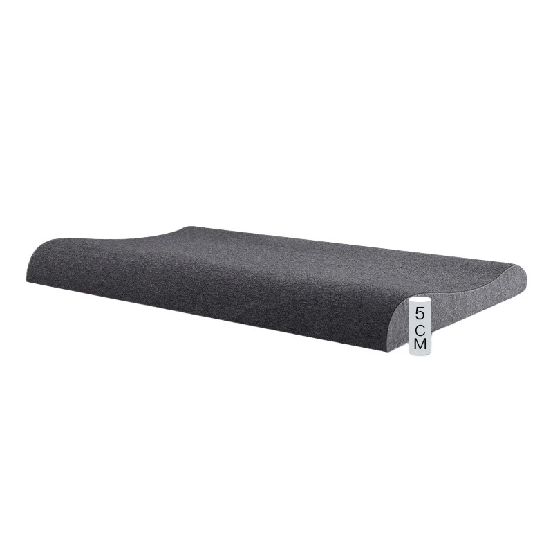 Latex Single Men's and Women's Memory Pillow Ultra-thin Silicone Low Pillow Rubber Neck Protection Sleeping Short Pillow