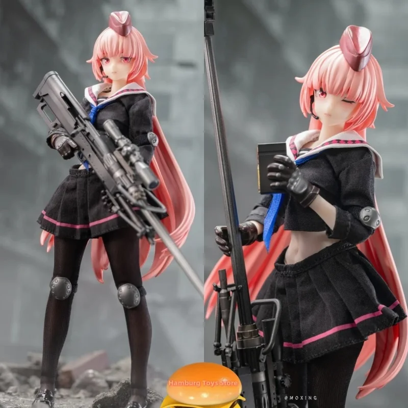 Hasuki Pocket Art Articulated Action Figure One Twelfth Cloth Outfit Girls Frontline Anime Model Collection Decor For Adult