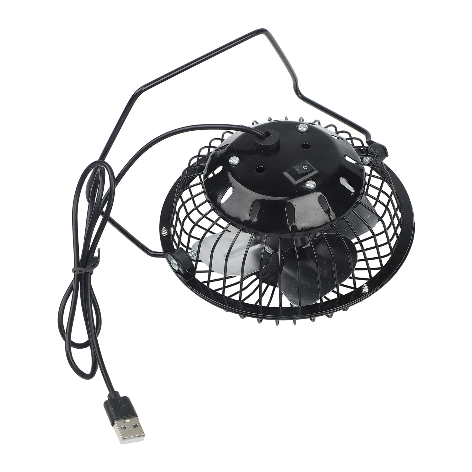 Rotatable 4 Inch USB Fan for Desktop and Portable Use Suitable for Home Office for Outdoor Activities and Power Charging
