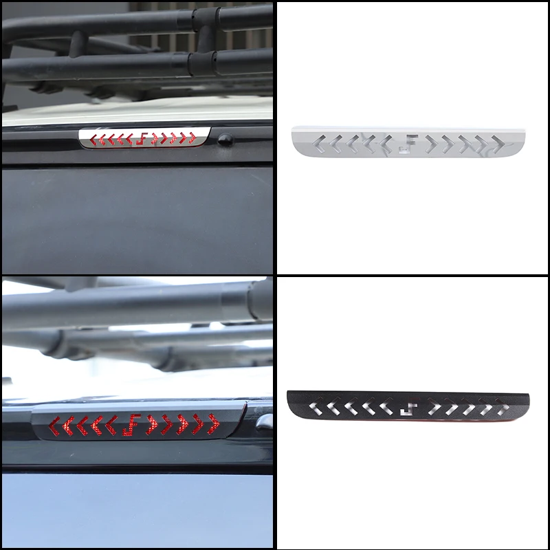 

For Toyota FJ Cruiser 2007-2021 Tailgate High-mounted Brake Light Cover Trim Appearance Modification Protection Car Accessories