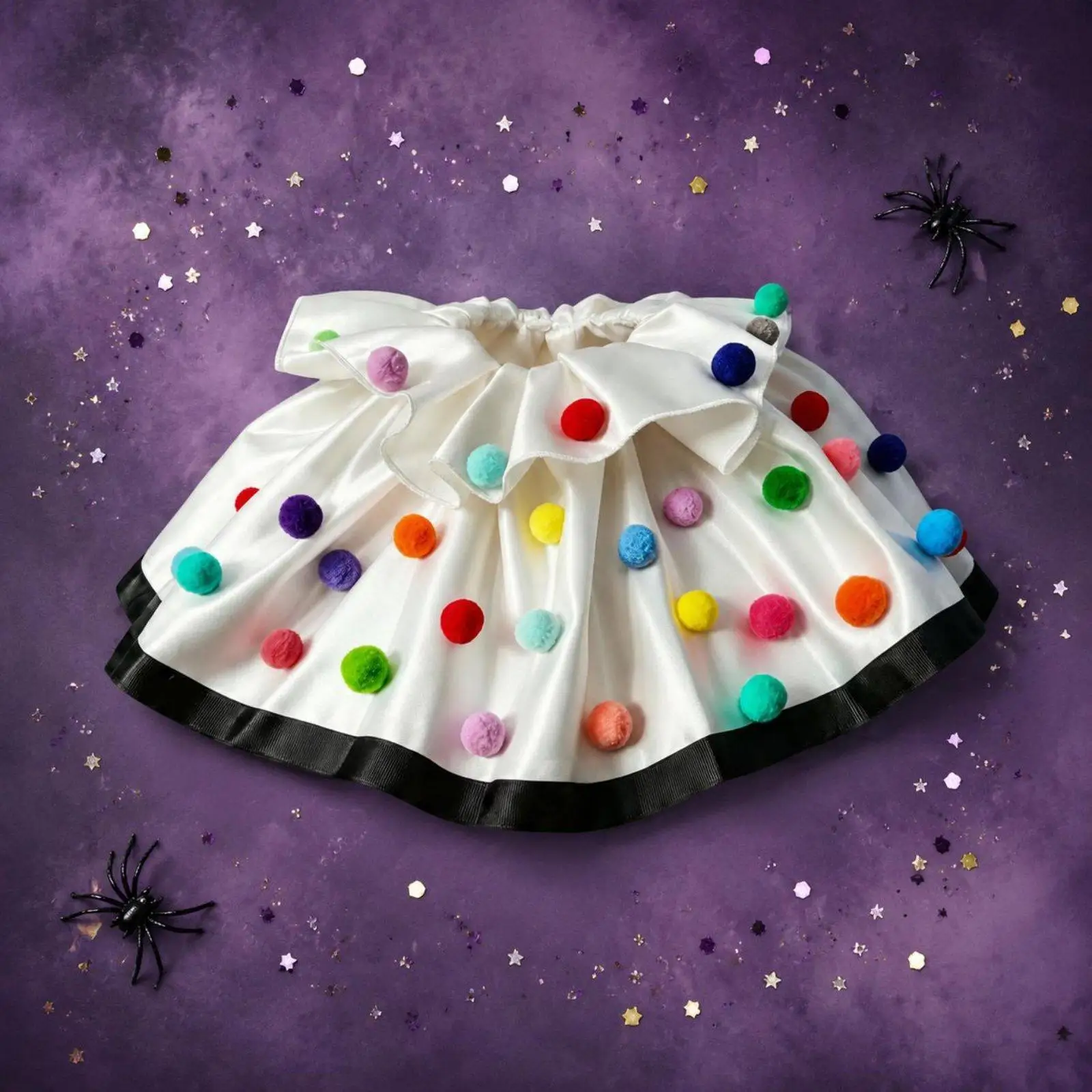 Picture 6: Clown Neck Ruff Stage Performance Costume Accessory Comfortable Wear