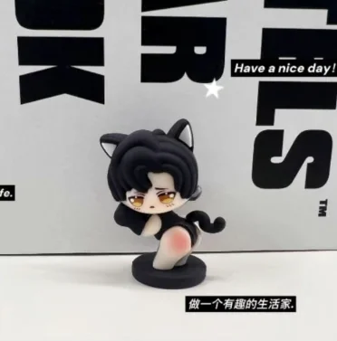 러브 앤 딥 스페이스 게임 실루스 라파엘 자비에르 제인 코스프레 메이드 세트 PVC 장식 귀여운 데스크탑 장식 밸리