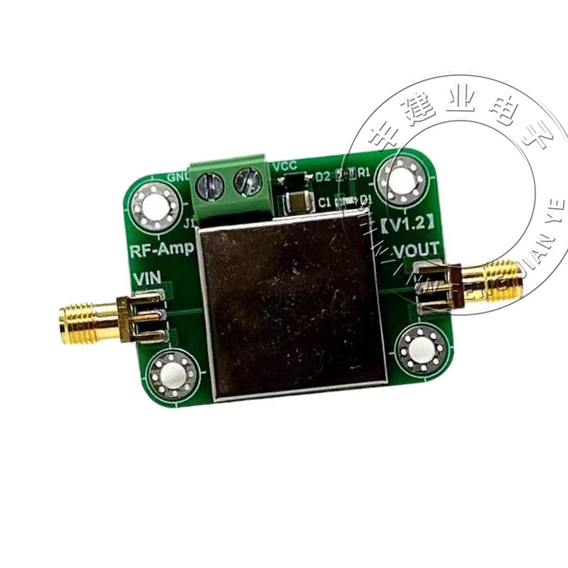 LNA RF AMPLIFIER LOW NOISE DC-2GHZ GAIN ABOUT 32DB POWER: 10.5DBM SENT TO SHIELDING COVER