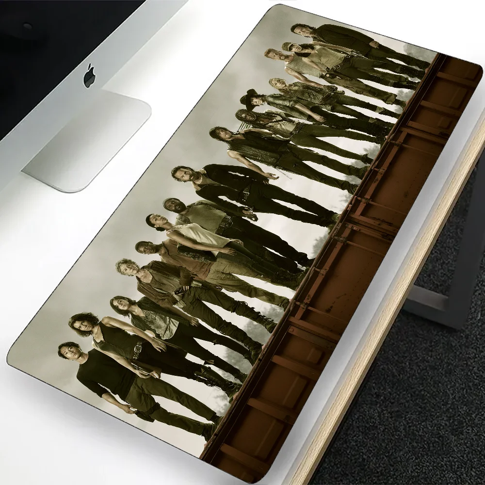 The Walking Dead Large Gaming Mouse Pad Computer Mousepad PC Gamer Laptop Mouse Mat Office Mausepad XXL Keyboard Mat Desk Pad