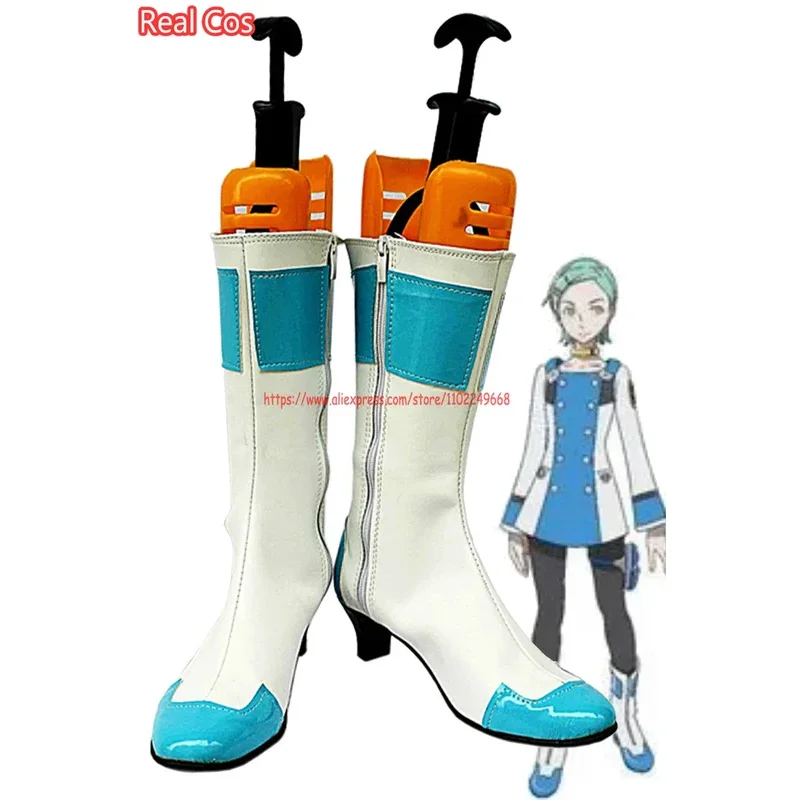 

RealCos Eureka Seven, обувь для косплея, женские аксессуары для костюмов, аниме, Psalms Of Planets, маскировочные ботинки, женский реквизит для вечеринки на Хэллоуин