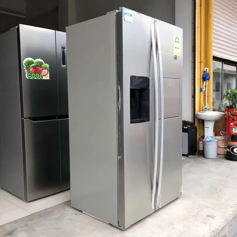 For D 600L Open-door Refrigerator with Ice Making Function air Cooled Large Capacity Ice Cold Drink Store a Water