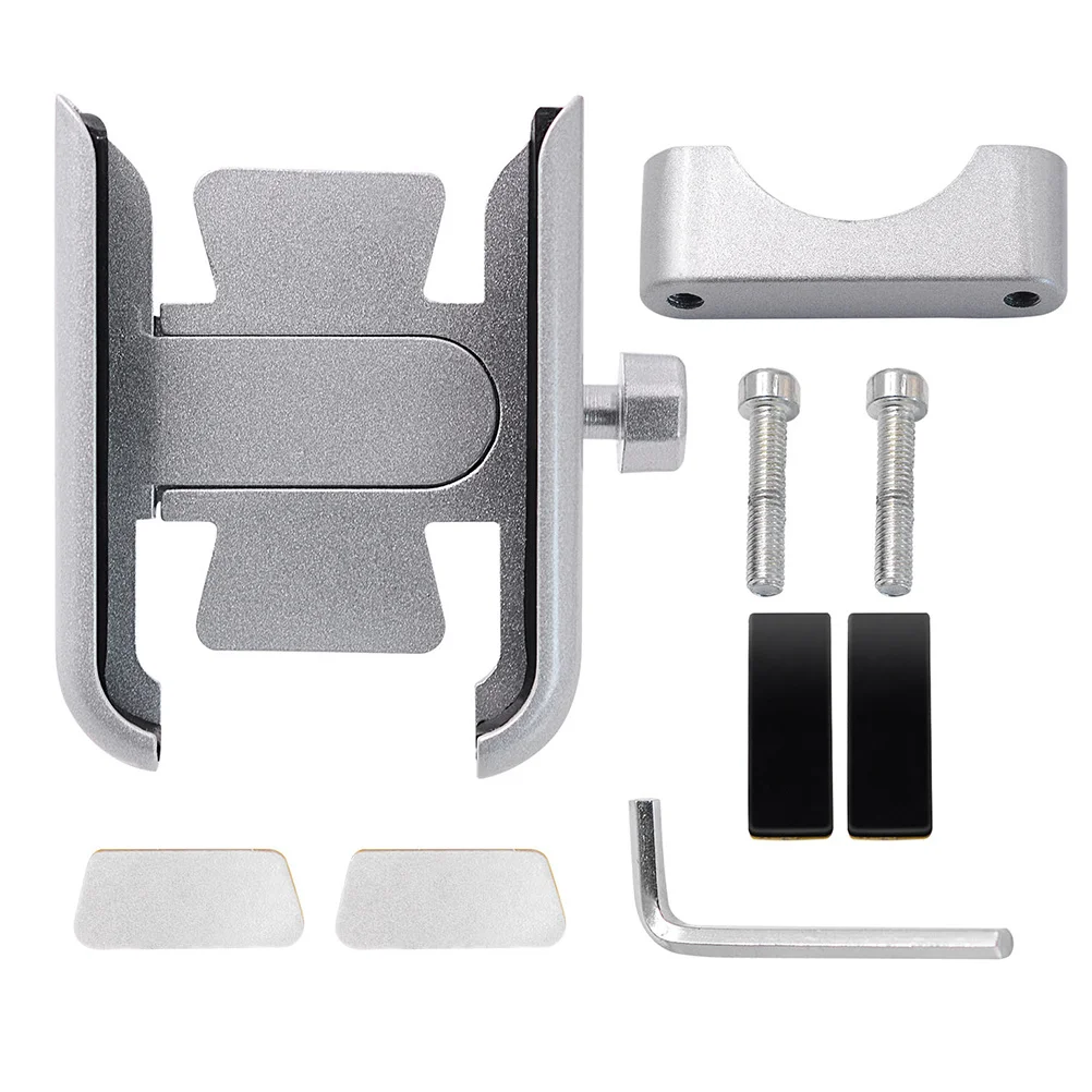 

Aluminum Alloy Mobile Phone Bracket 360 Degree Rotatable Bike Phone Holder For Motorcycle Atv Scooter Off Road Vehicles