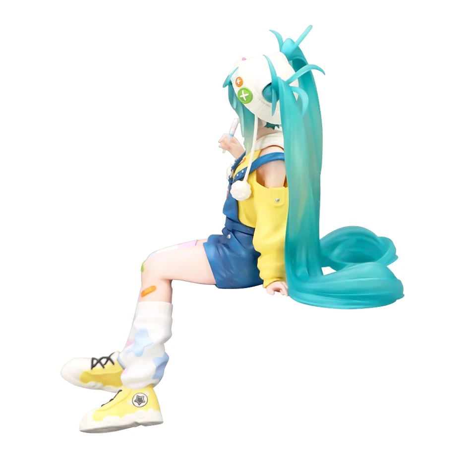 Figurita de Anime de 3 estilos Hatsune Miku, Hada de la hierba de cuatro hojas, caramelo, corazón, Kimono de Tokio, modelo de acción, juguete de Pvc, regalo de colección