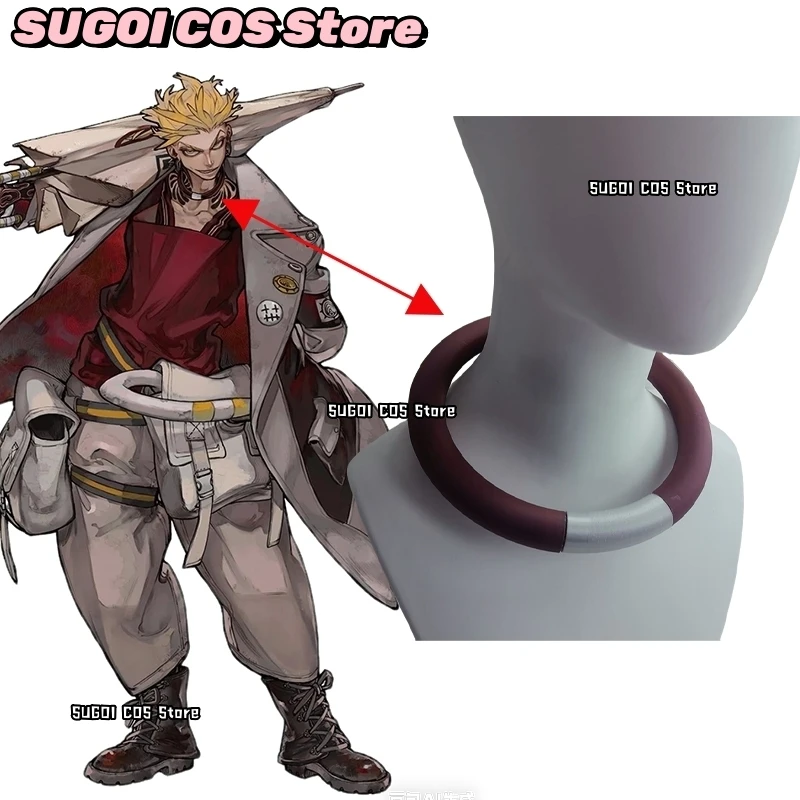 SUGOI COS @ Anime GACHIAKUTA disfraz de Cosplay 8/6/15cm Collar magnético Rudo Surebrec Tamsy Caine accesorio personaje juego de rol