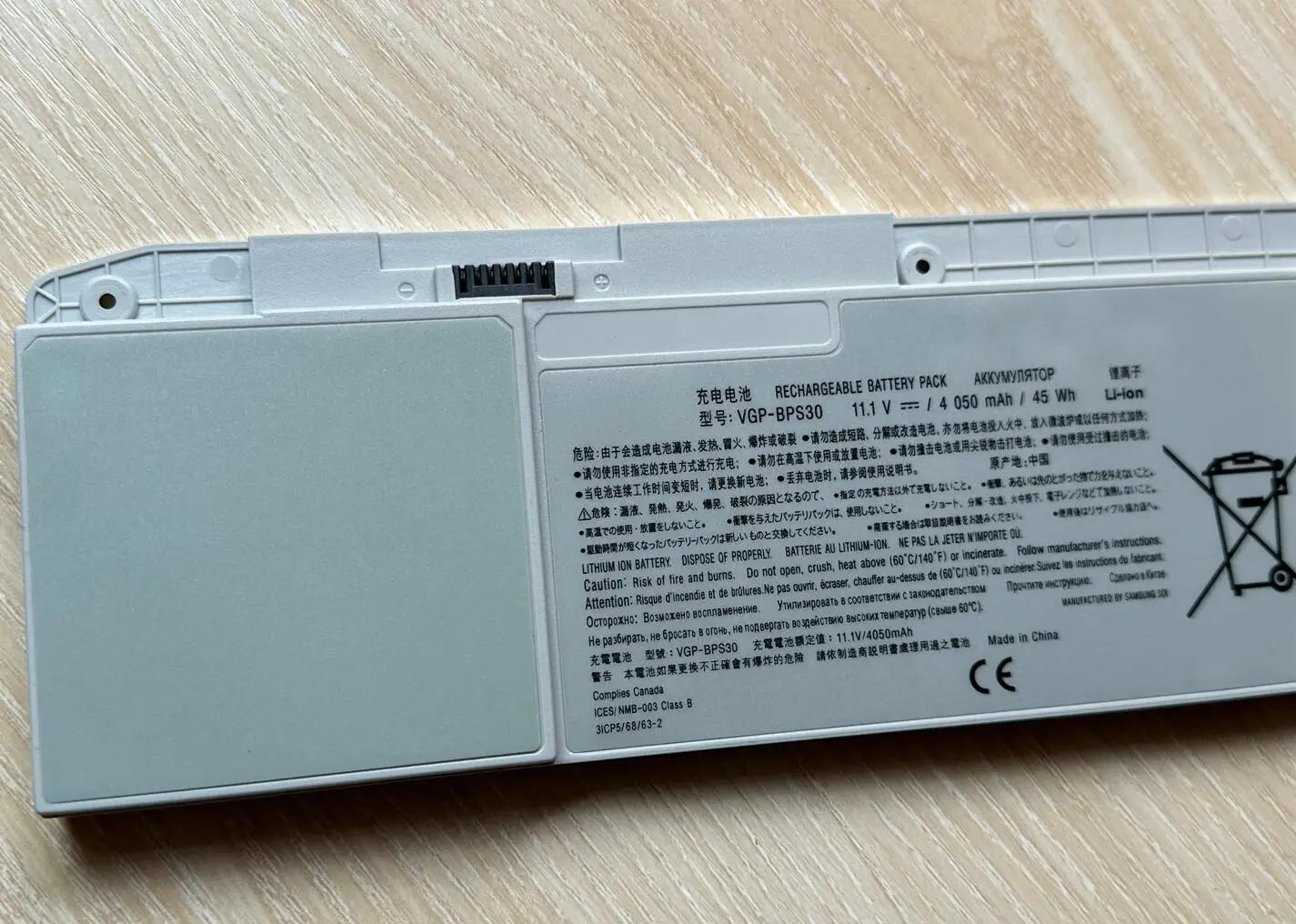 Imagem -02 - Bateria Original do Portátil para Sony Vaio 11.1v 4050mah 45wh Vgp-bps30 Bps30 T11 T13 Svt11 Svt-13 Novo
