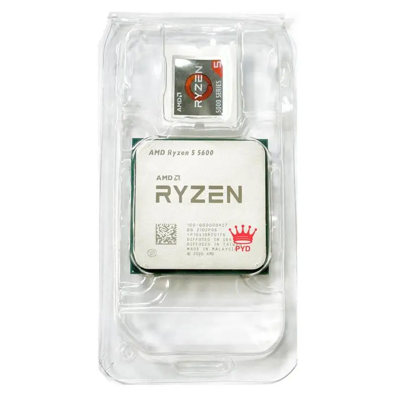 New!!! NEW AMD Ryzen 5 5600 R5 5600 3.5 GHz Six-Core Twelve-Thread CPU Processor 7NM 65W L3=32M 100-000000927 Socket AM4 NO FAN