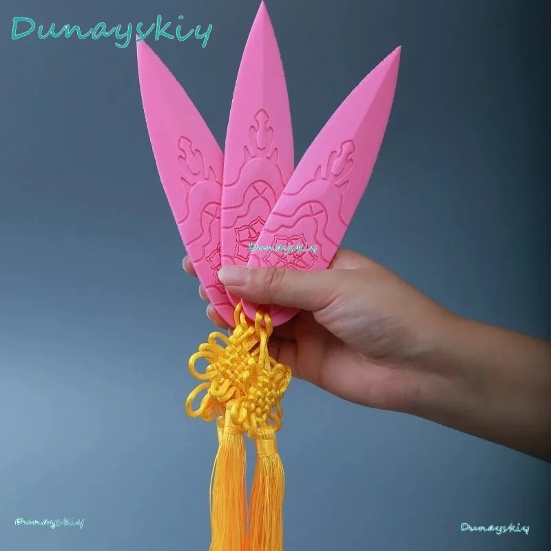 CyDunayskiy@Kpop デモンハンターズ ゾーイ ピンク ダーツ コスプレ武器 小道具 ステージパフォーマンス アクセサリー カスタムゲームキャラクター ハロウィン