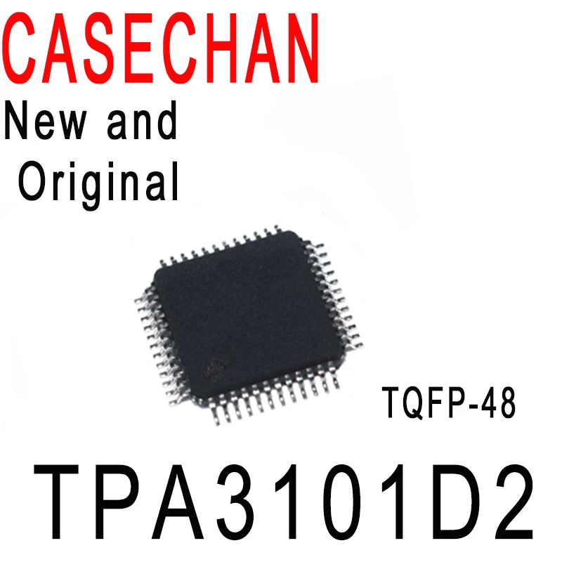 2PCS New and Original TPA3101D2PHP TQFP-48 SMD Class D Audio Amplifier New In Stock TPA3101D2