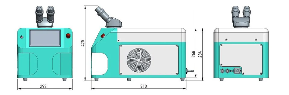 

TH-JW100/A jewelry YAG Laser welding machine, Precisely weld the claws to fix the gems and prevent them from loosening and fall