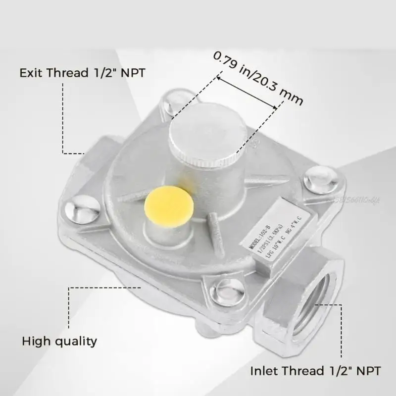27RB Home Safety Explosions Regulador presión presión Regulador gases para cocina