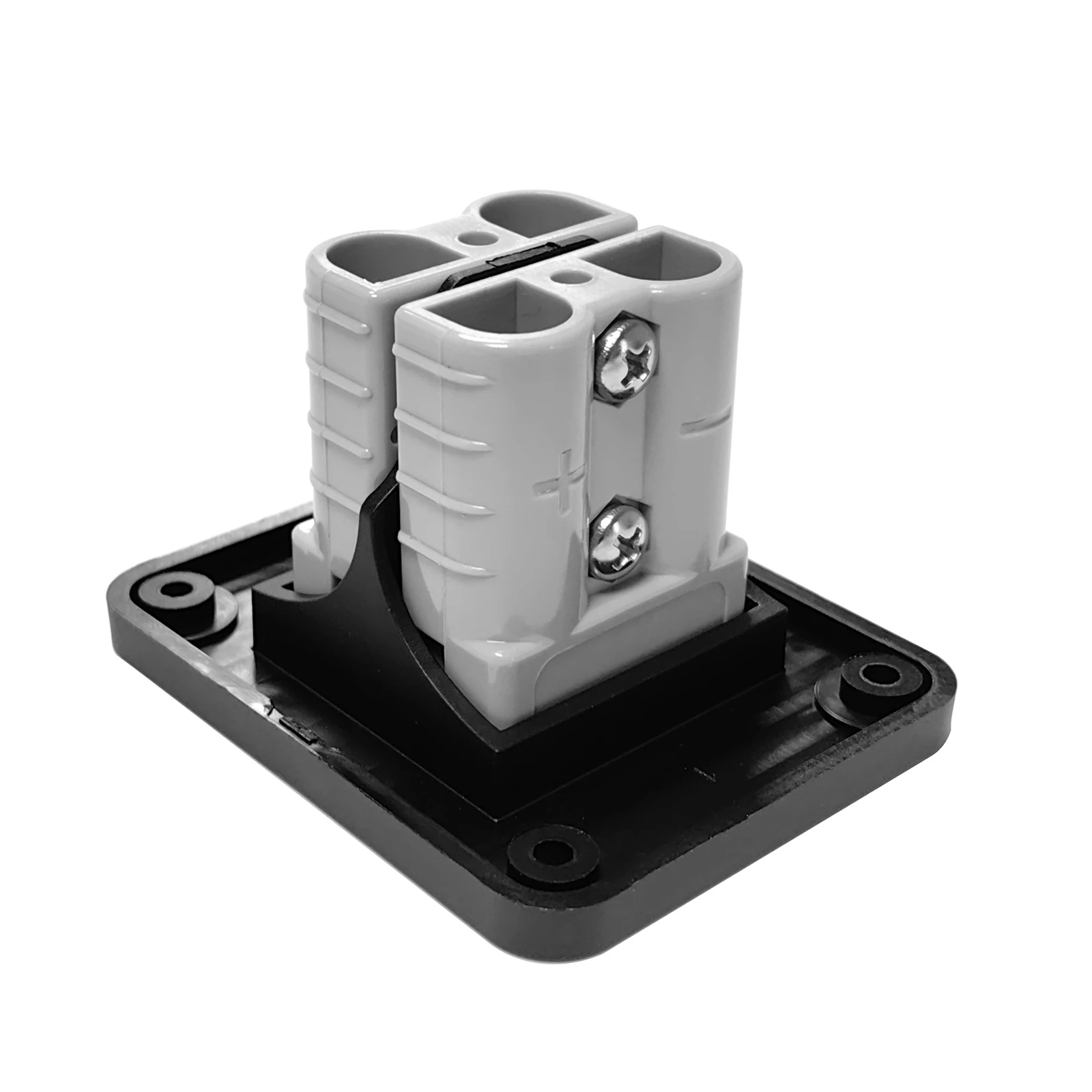Power Plug for Dual Anderson Plug Flush Mount Panel 50A Battery Power Connector Golf Cart Forklifts Caravans Charging Tool Kit view 5
