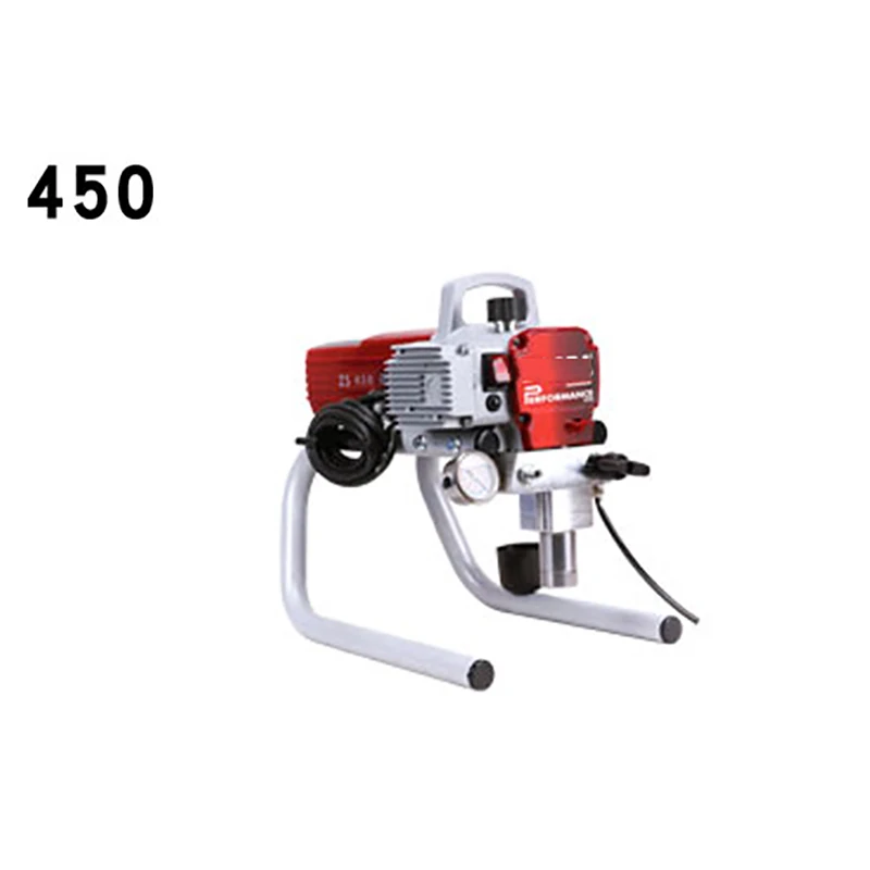 395/450 Mechanical High Pressure Airless Spraying Machine 220V/1500W/2200W Latex Paint Coating Paint Spraying Tools